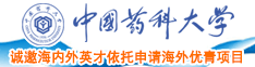 极品抠逼流水中国药科大学诚邀海内外英才依托申请海外优青项目